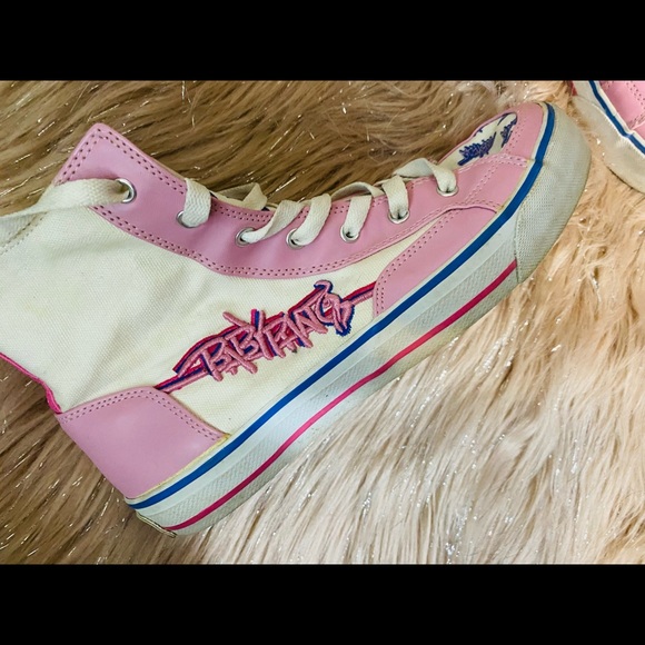 VINTAGE 90’s BabyPhat high top size 8 sneakers - Picture 5 of 8